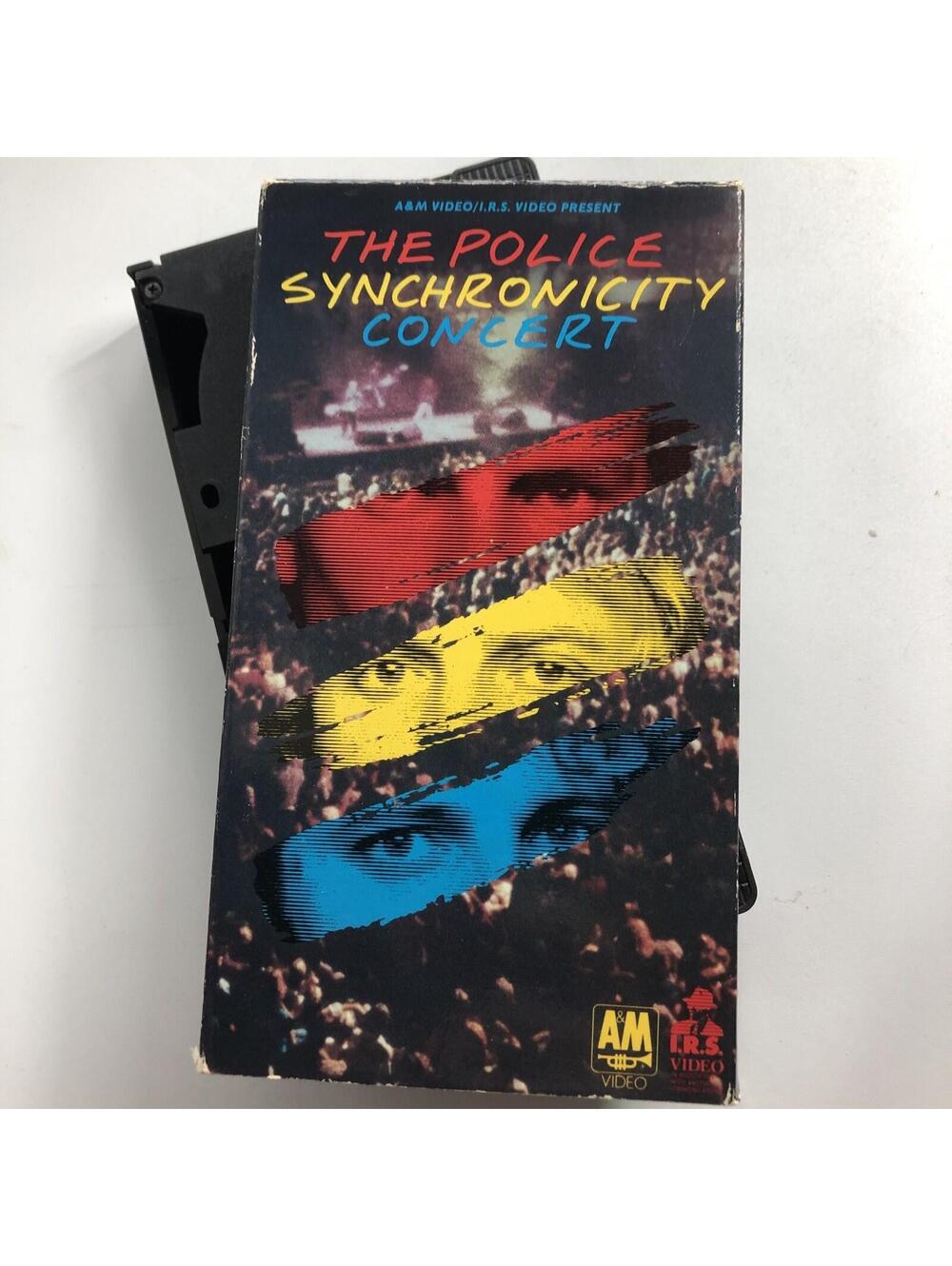 The Police Synchronicity Concert VHS tape 1984 A&M Video